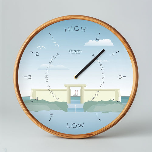 Bull Wall Tide Clock