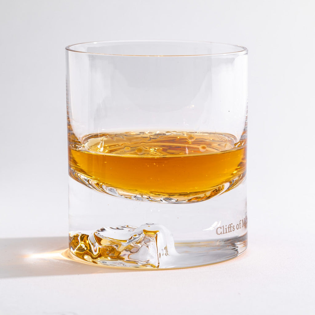 Cliffs of Moher Heavy Base Whiskey Glass