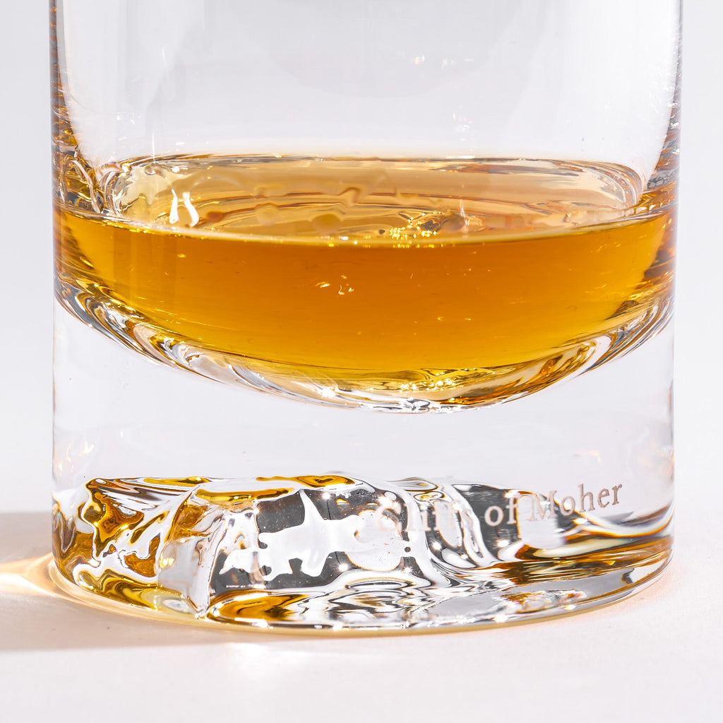 Cliffs of Moher Heavy Base Whiskey Glass