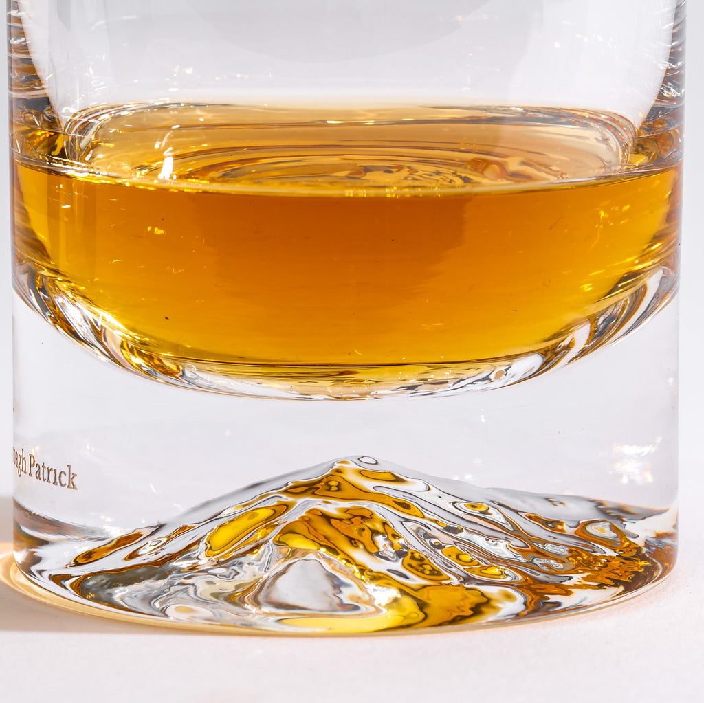 Croagh Patrick Heavy Base Whiskey Glass Set