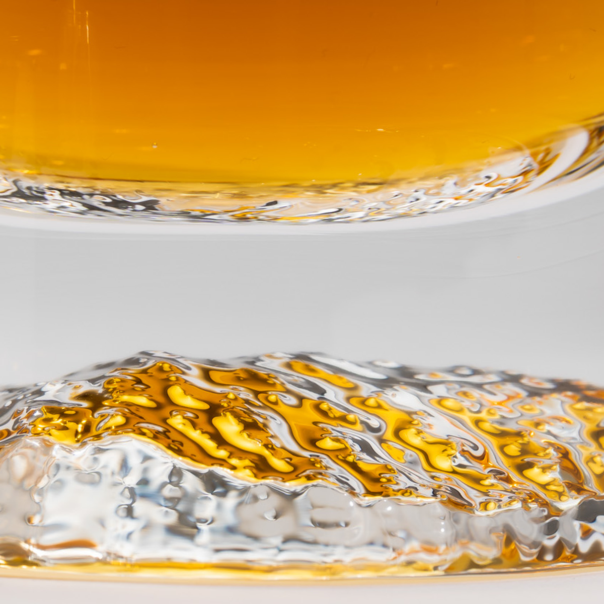 The glass