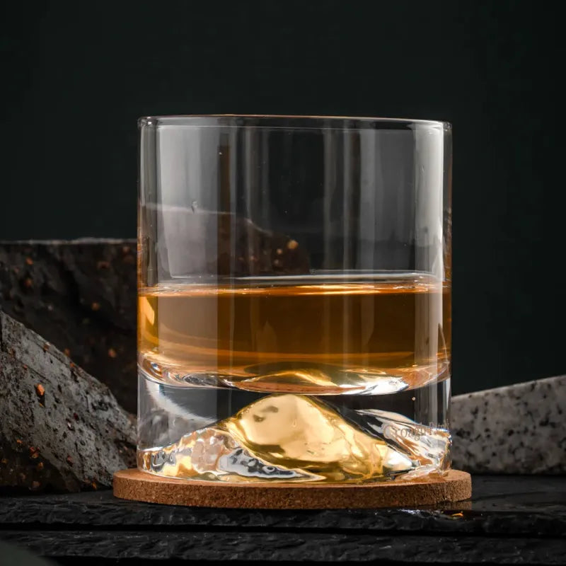 Croagh Patrick Heavy Base Whiskey Glass Set — view 6