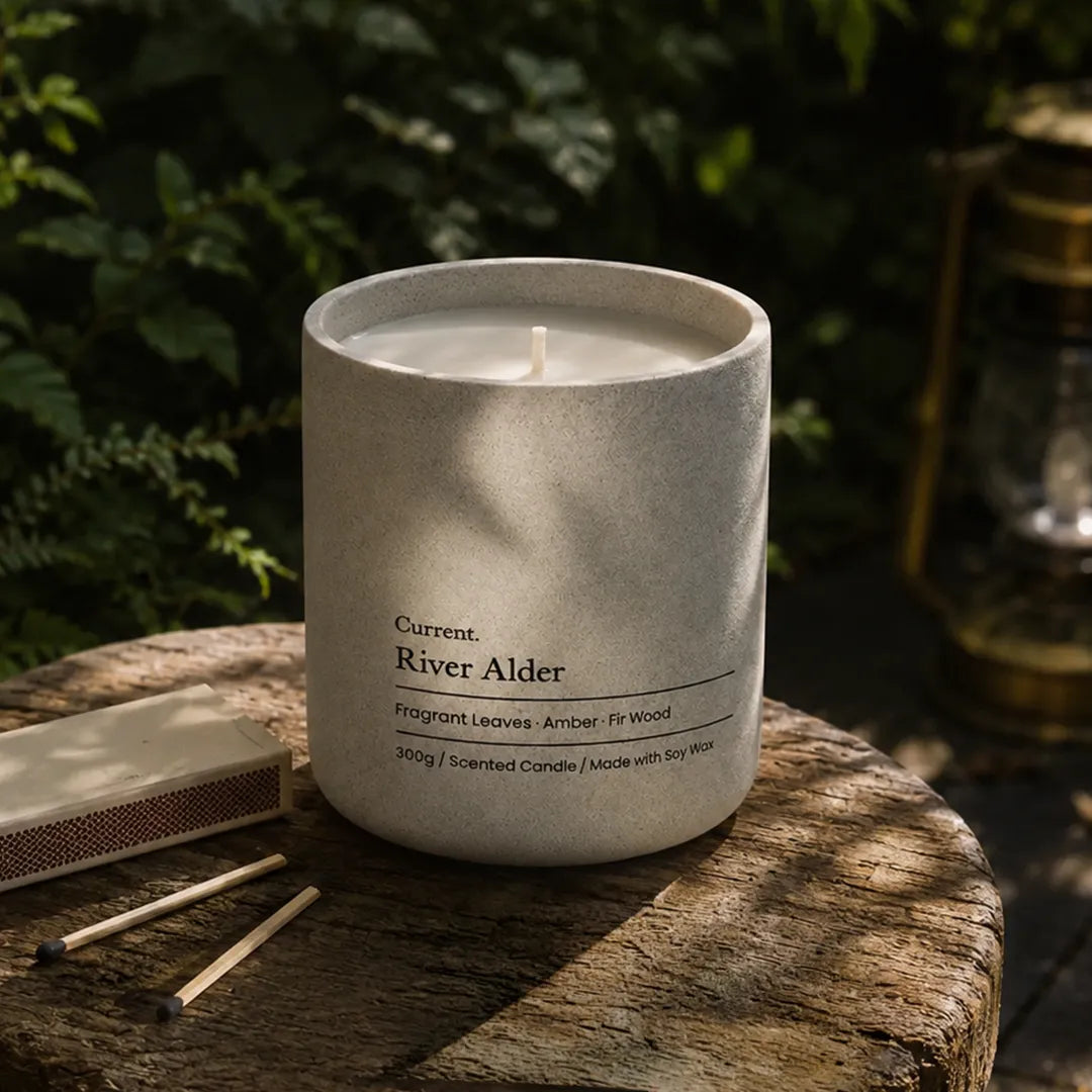 River Alder Scented Candle — view 2