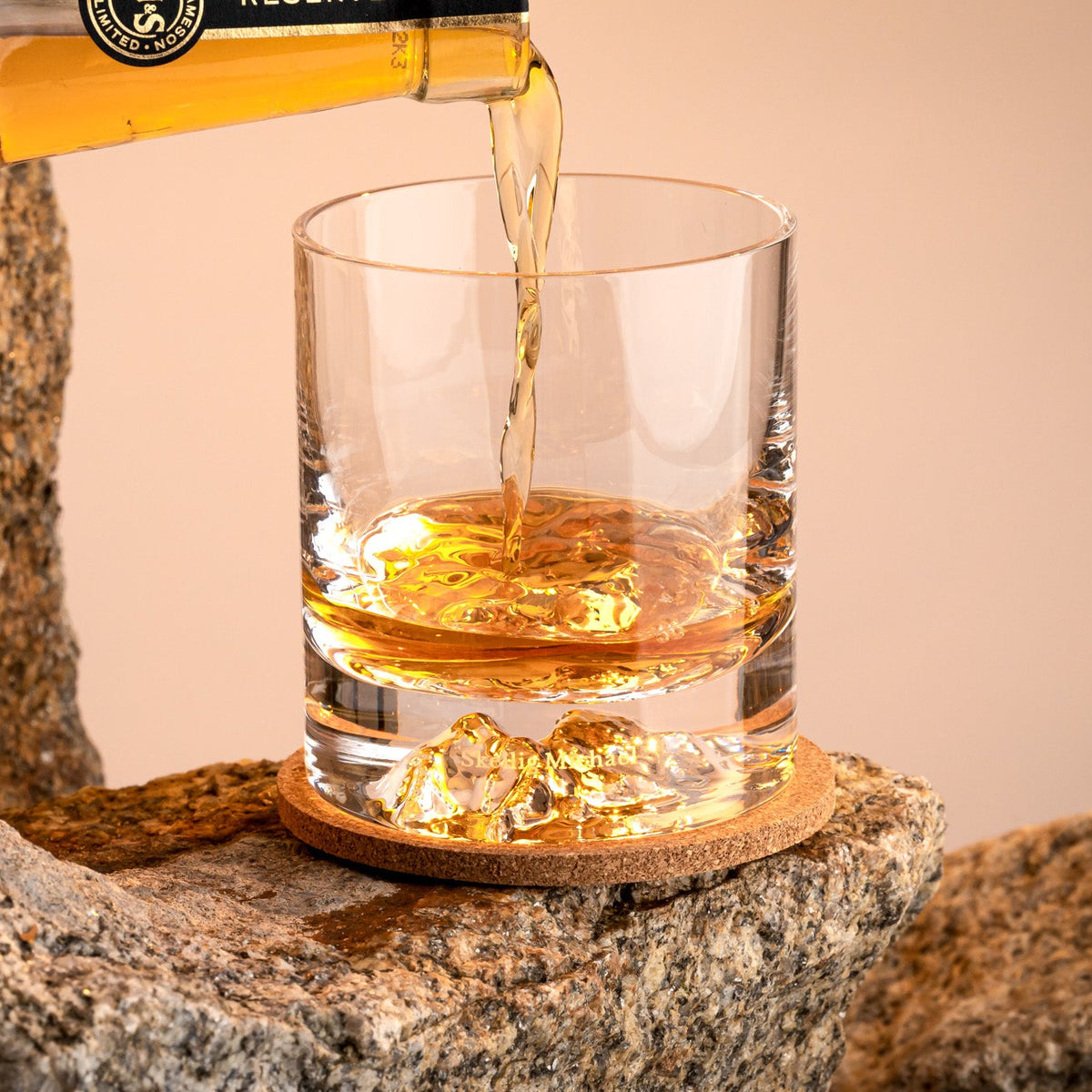 Skellig Michael Heavy Base Whiskey Glass Set