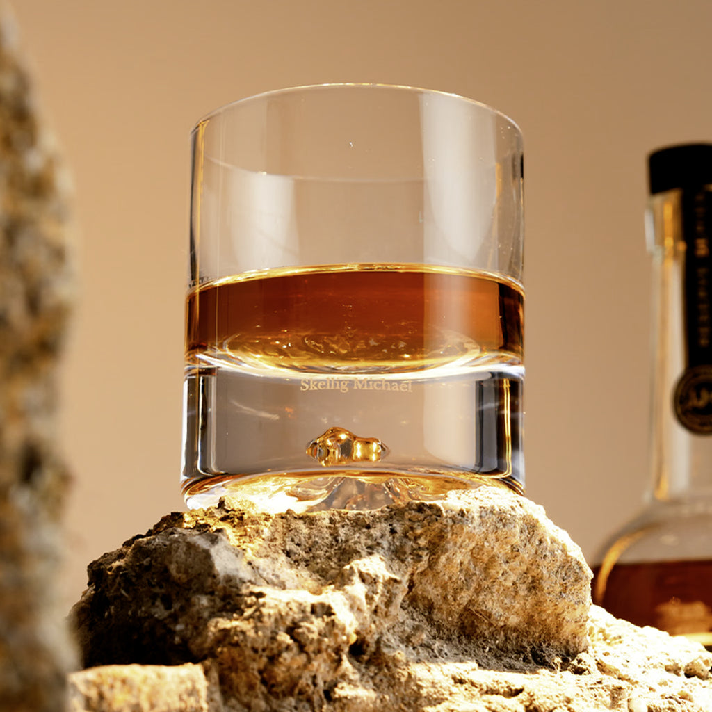 Skellig Michael Heavy Base Whiskey Glass Set