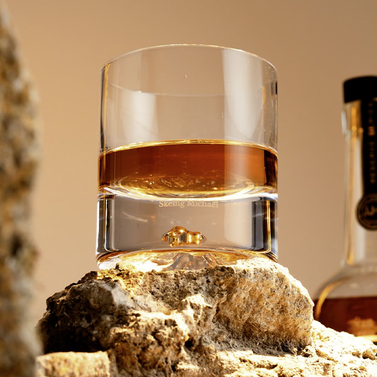 Skellig Michael Heavy Base Whiskey Glass Set