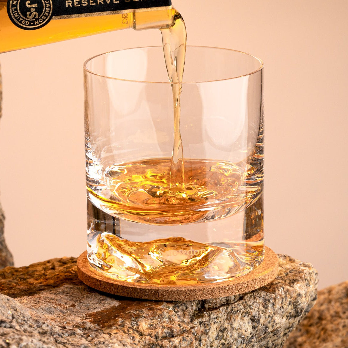 Snowdon Heavy Base Whiskey Glass Set