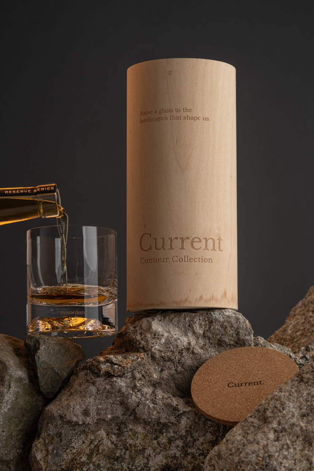Snowdon Heavy Base Whiskey Glass Set
