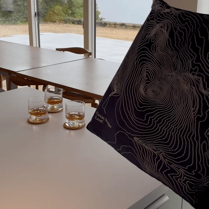 Great Sugar Loaf Topographic Tote