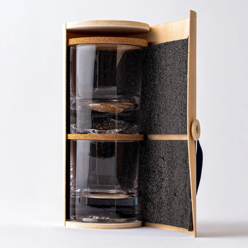 Croagh Patrick Heavy Base Whiskey Glass Set — view 3